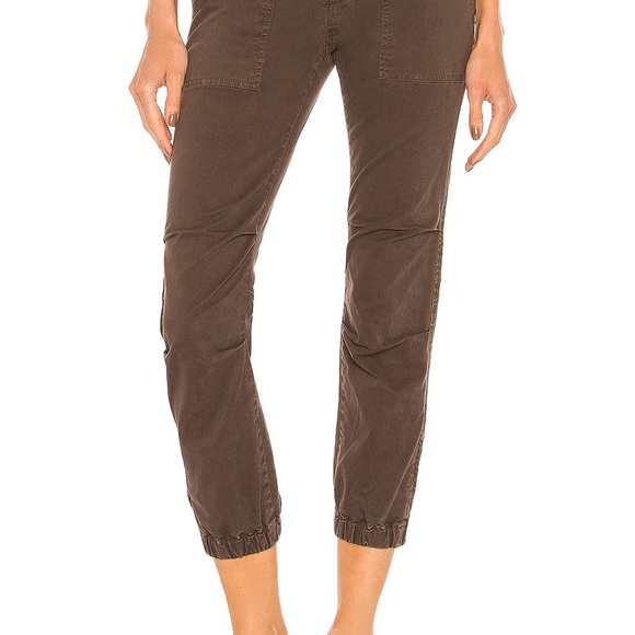 Nili Lotan Cropped Military Pant Brown Sz 6 - Picture 3 of 9